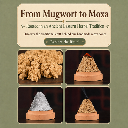Make Your Own Moxa Cones at Home | 260g Mugwort Moxa DIY Kit | MOXA RITUAL